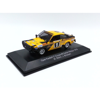 Opel Kadett C Coupe Safari Rallye 1976 #9 Röhrl - skala 1:43 - CMR